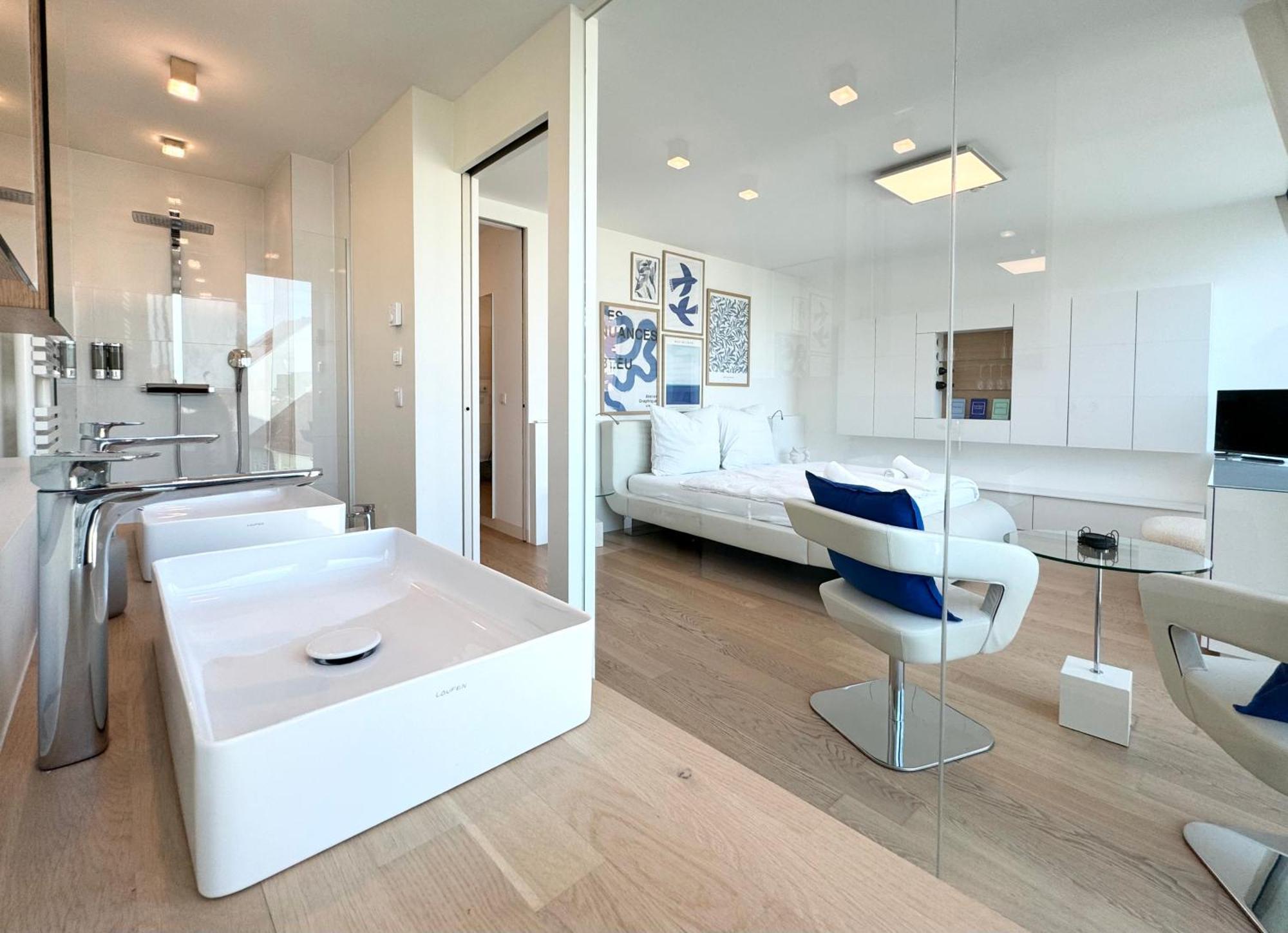 Modernes Apartment Im Zentrum Von Štýrský Hradec Exteriér fotografie